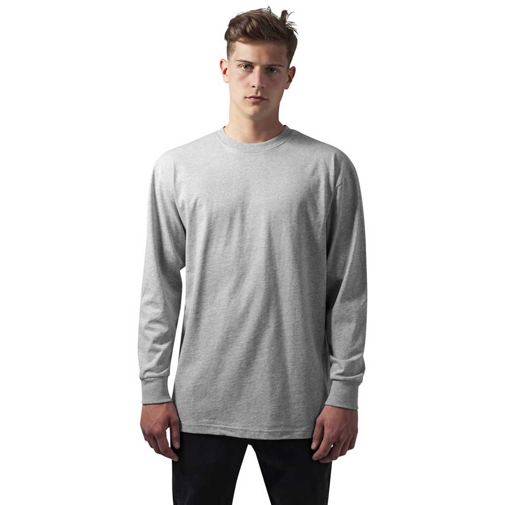 Urban Classics - Tall Longsleeve shirt - Grijs